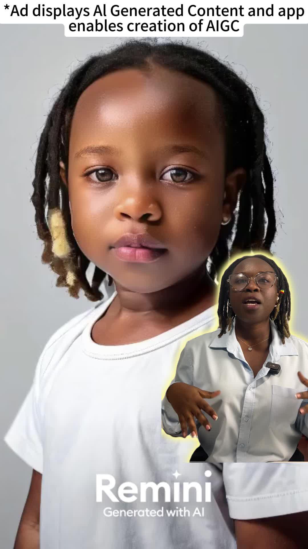 Tell me you're obsessed with Remini without telling me