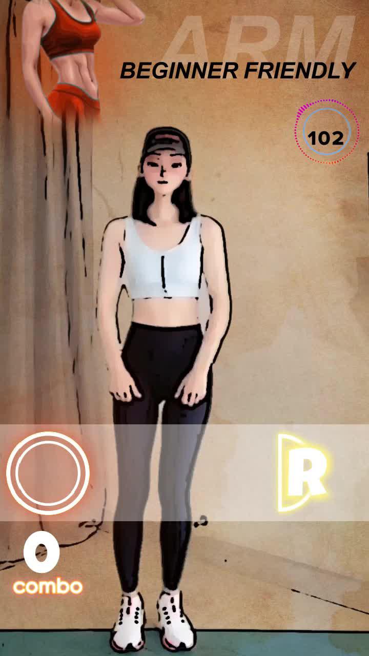 Love this! Workout can happen anywhere and everywhere！