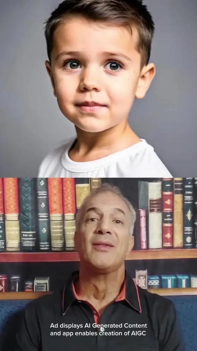 Life long journey in 20 seconds thanks to AI