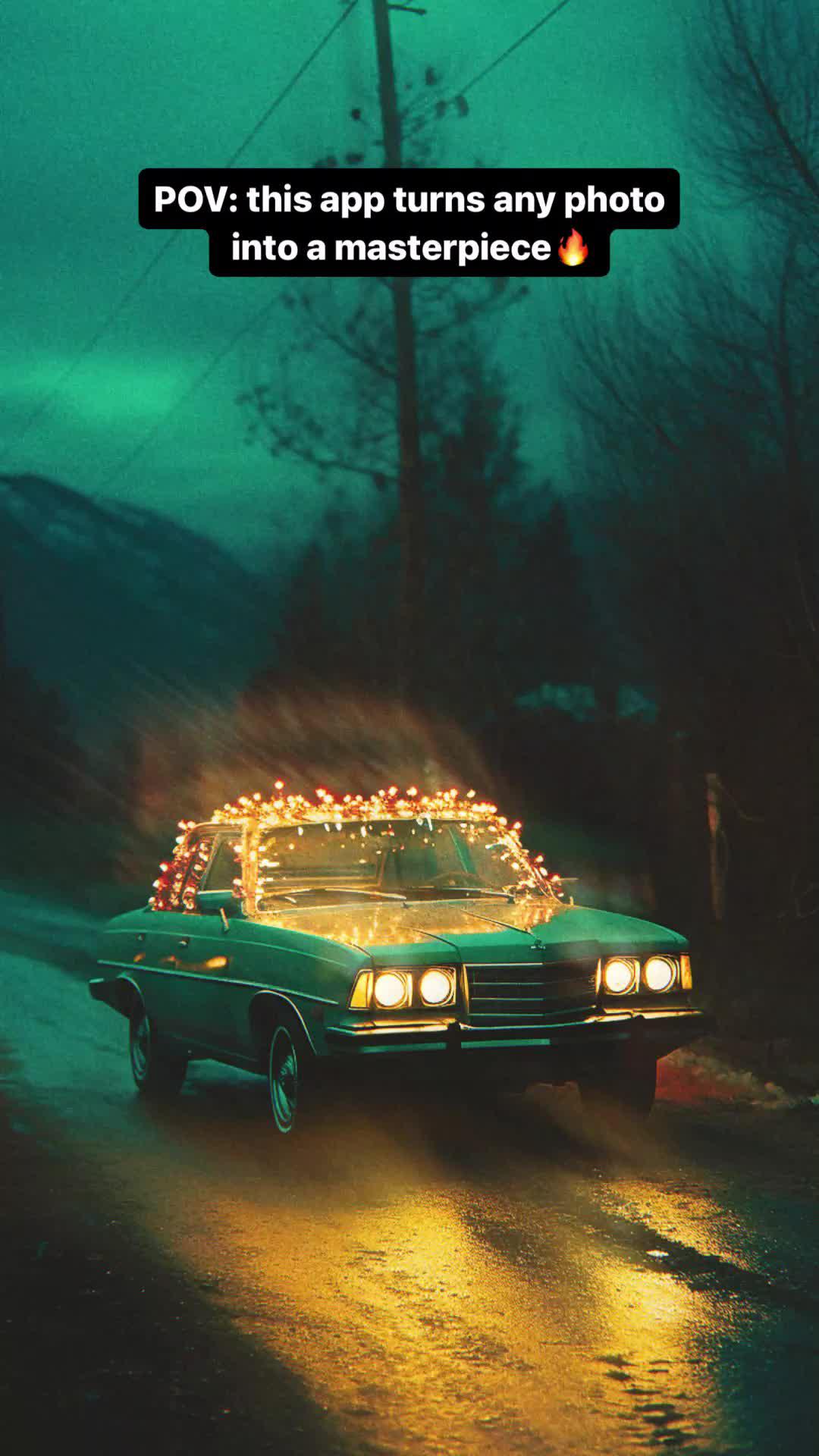 The secret is Prequel app