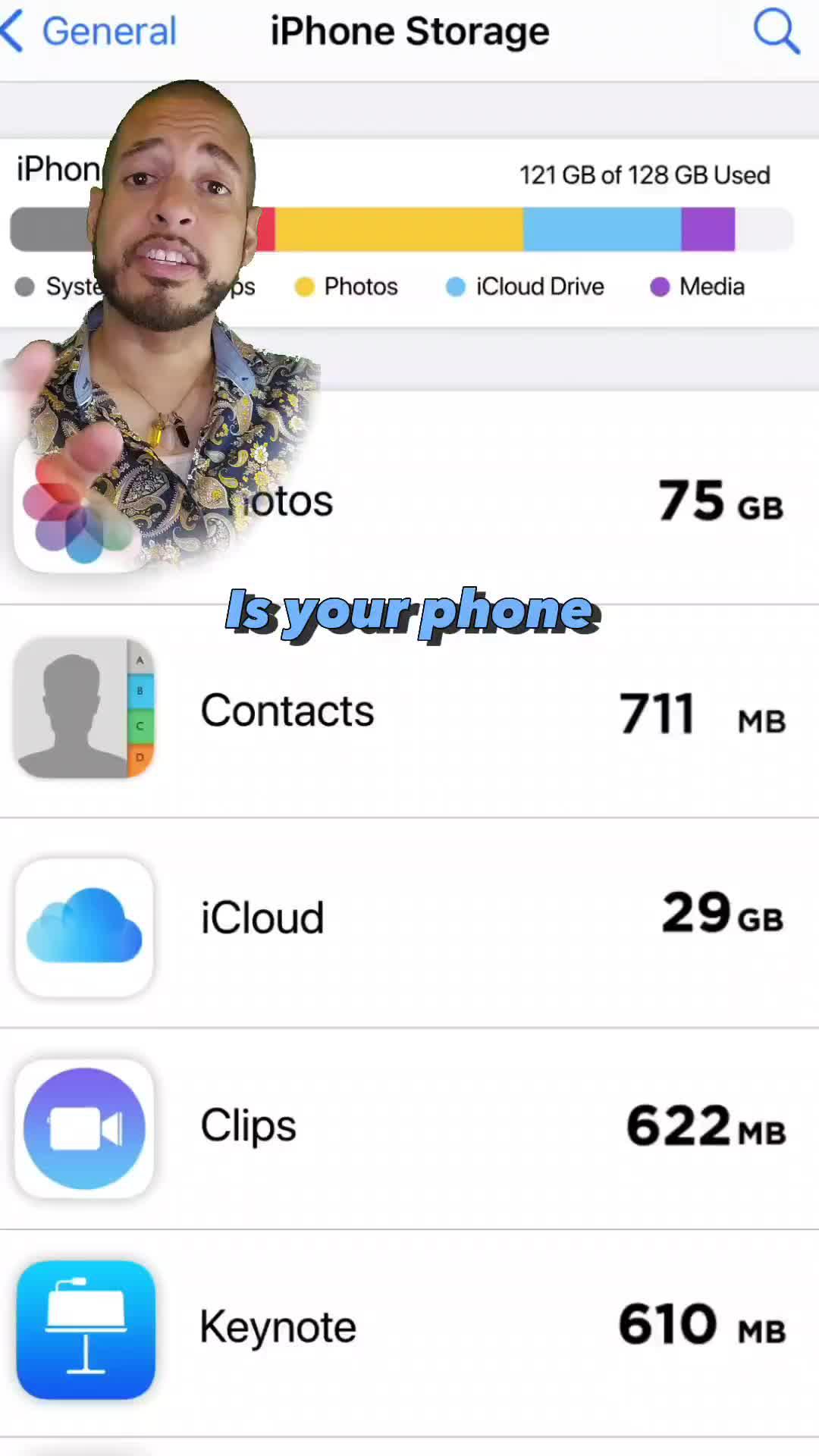 Free up storage in seconds with Cleanup!