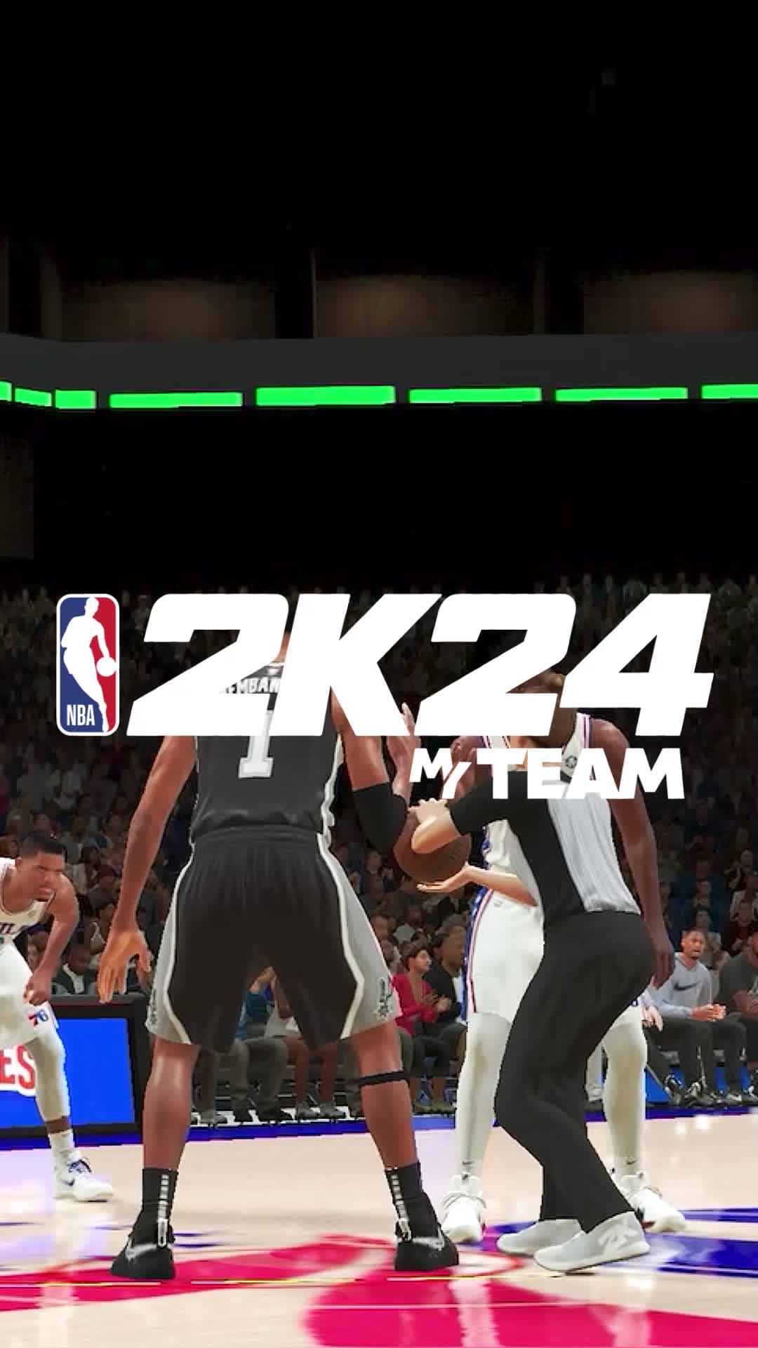 Dominate anytime and anywhere with the new NBA 2K24: MyTEAM app, on mobile!