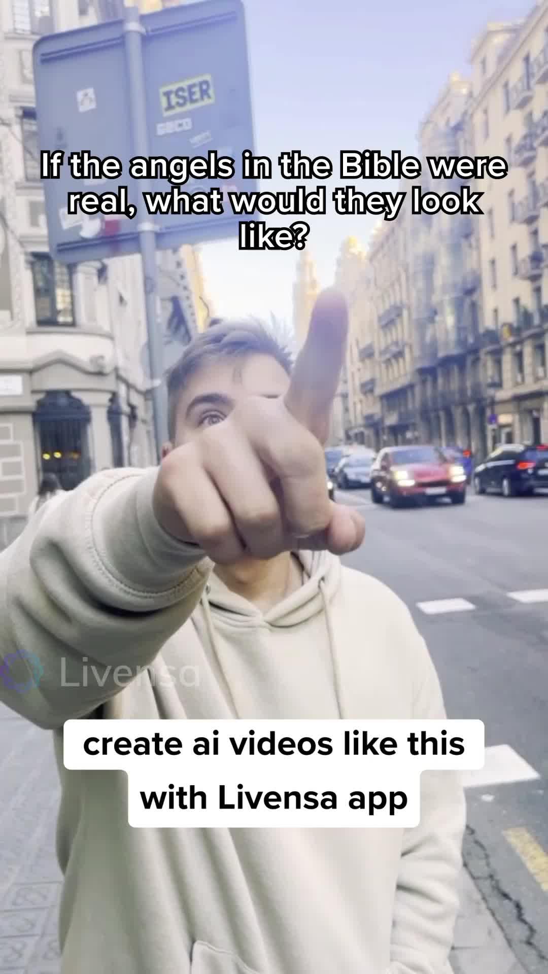 Create Al videos with your own words on mobile