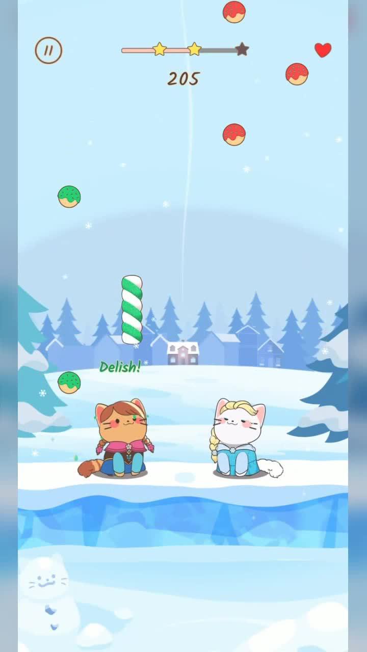 Mèo Giáng Sinh Dễ Thương