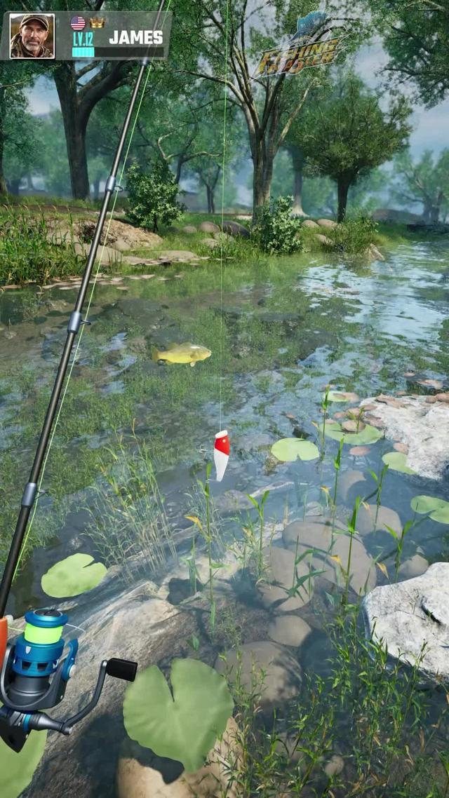 細膩逼真的3D畫面，帶你體驗釣魚的視覺盛宴！立即下載歡樂釣王傳奇！