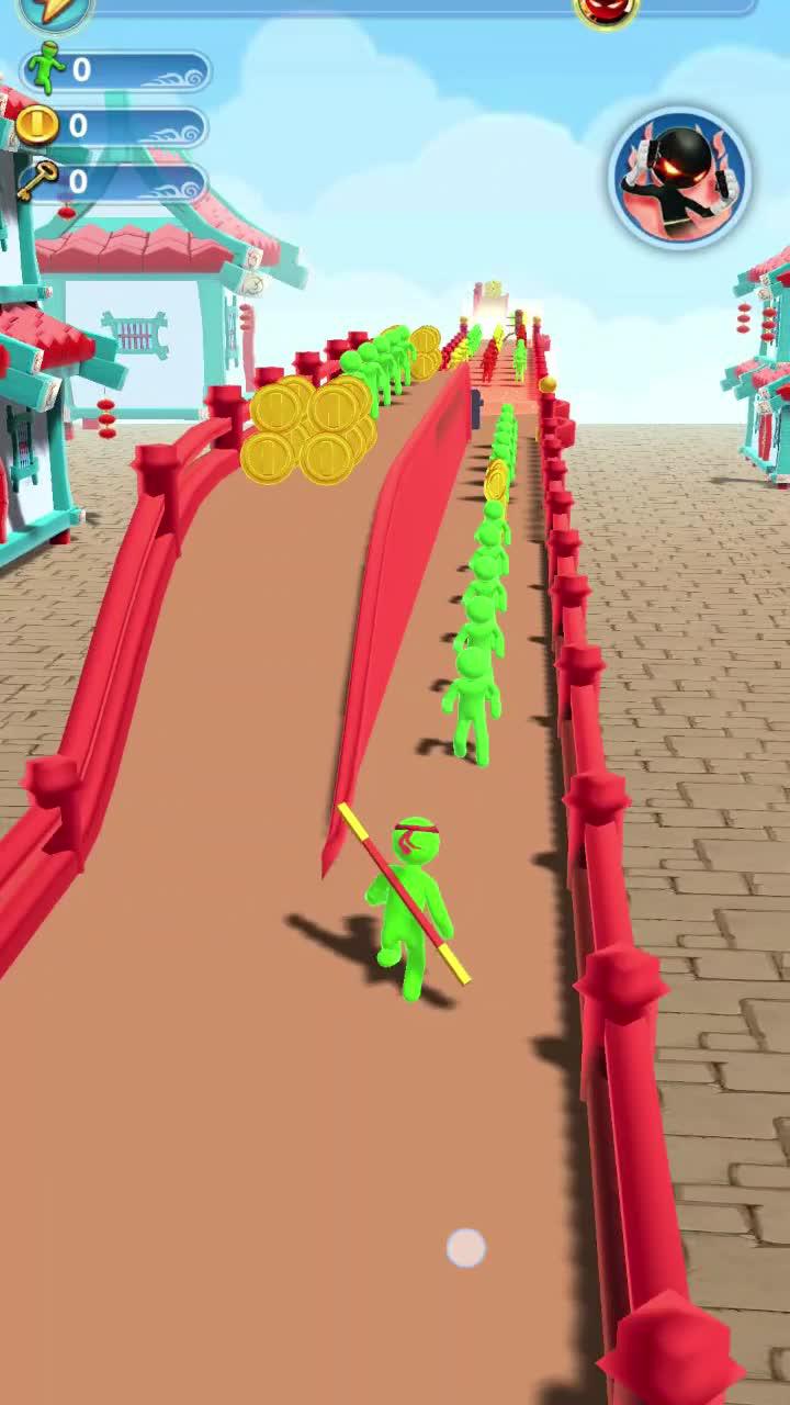 A popular parkour game