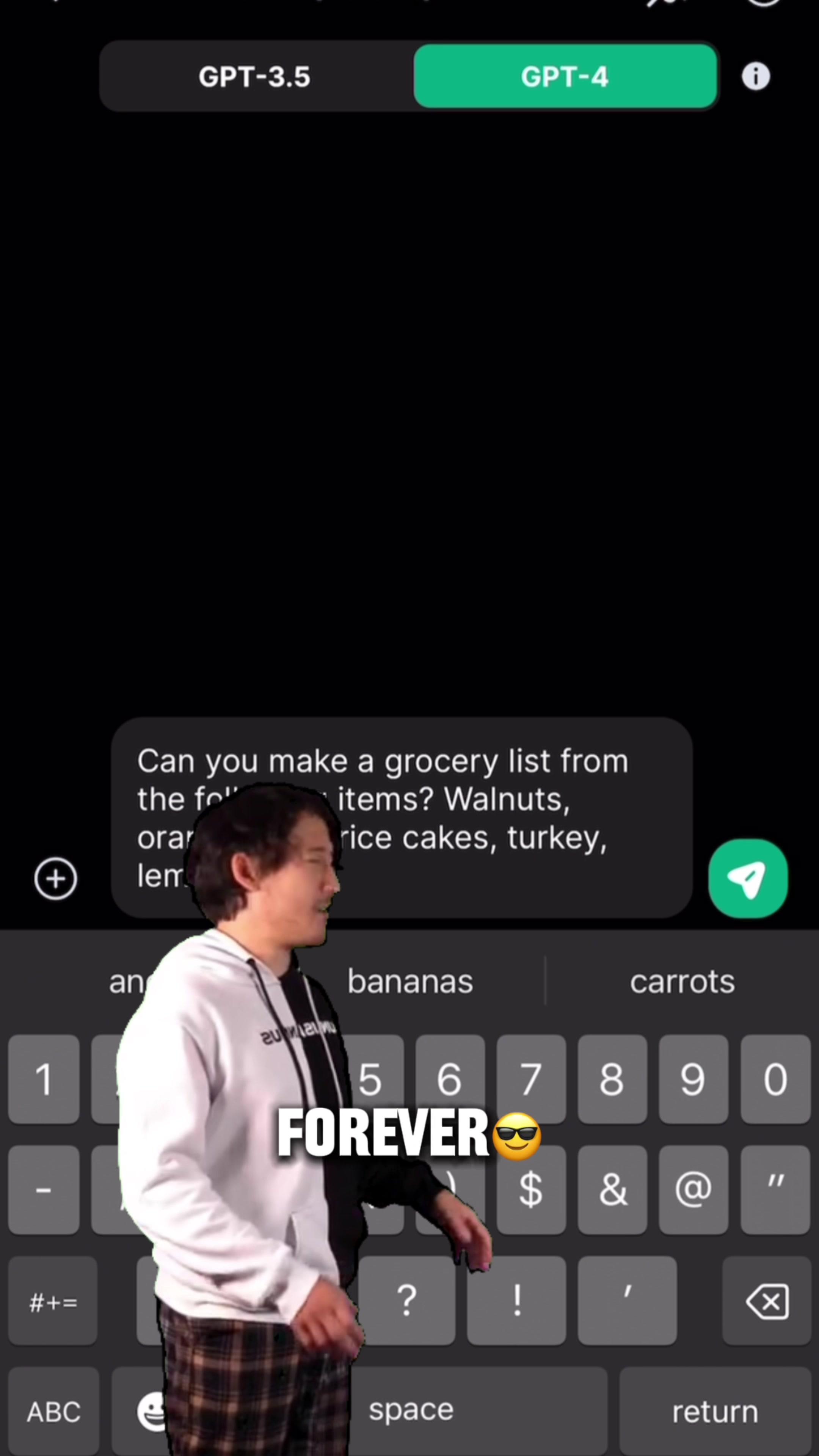 Grocery List Genius🔖🍊🍅 #learnontiktok #tips #aichat #chatsmith #lifehack #grocery