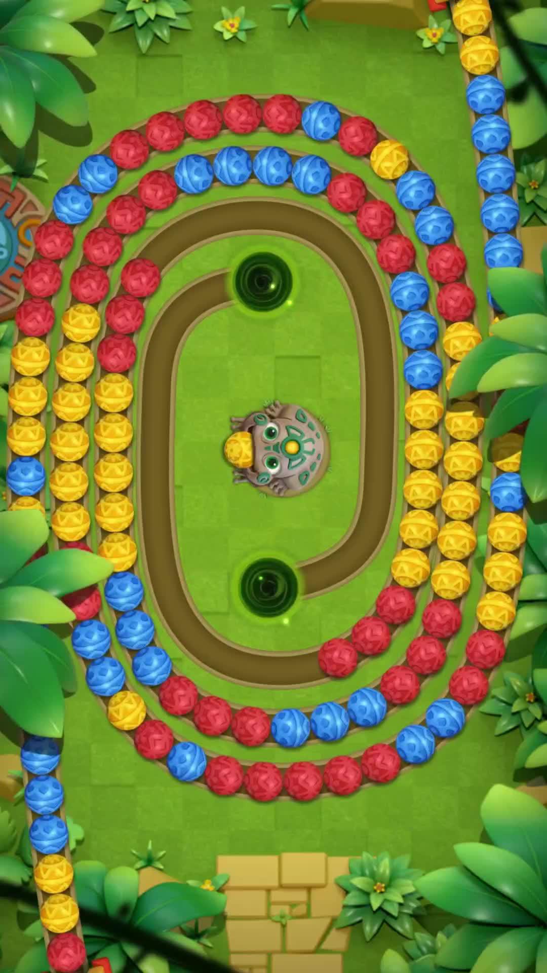 The game used to play called ZUMA is back！