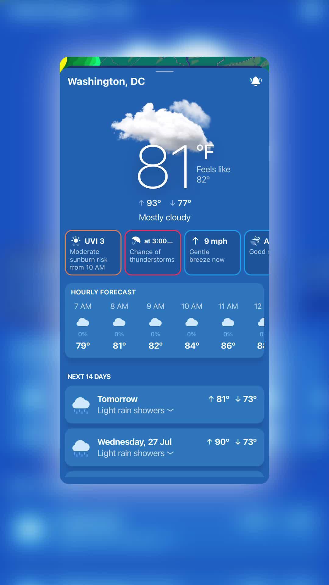 A new way to read your forecast? Check Clime's weather highlights to see what’s most important faster! #weather🌧 #ClimeApp