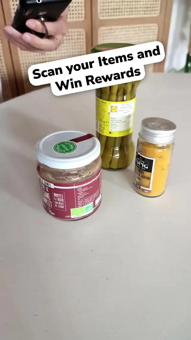 Earn points for scanning your shopping!