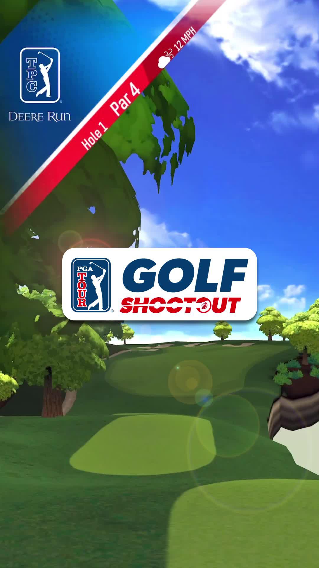 Play with your dream golf clubs on real PGA Tour courses!