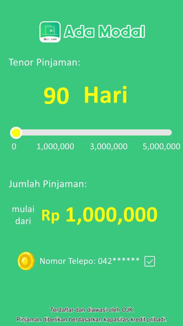 Biaya layanan awal :0