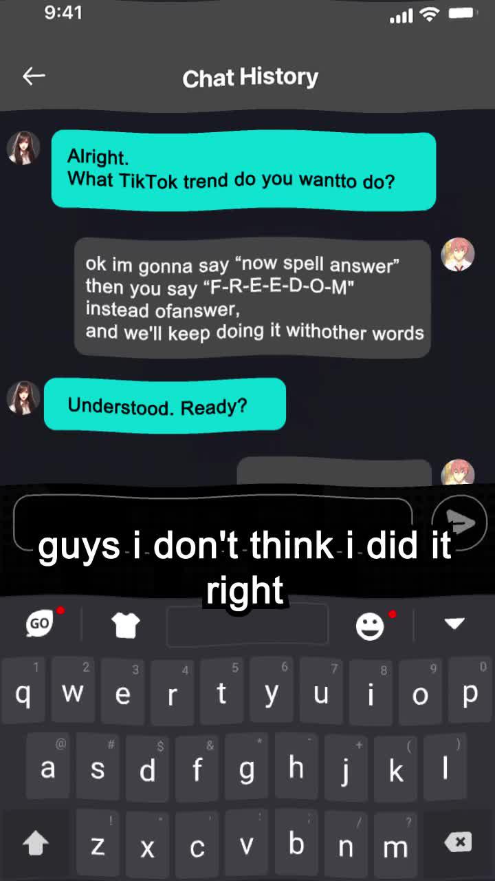 Chat with your favourite characters!