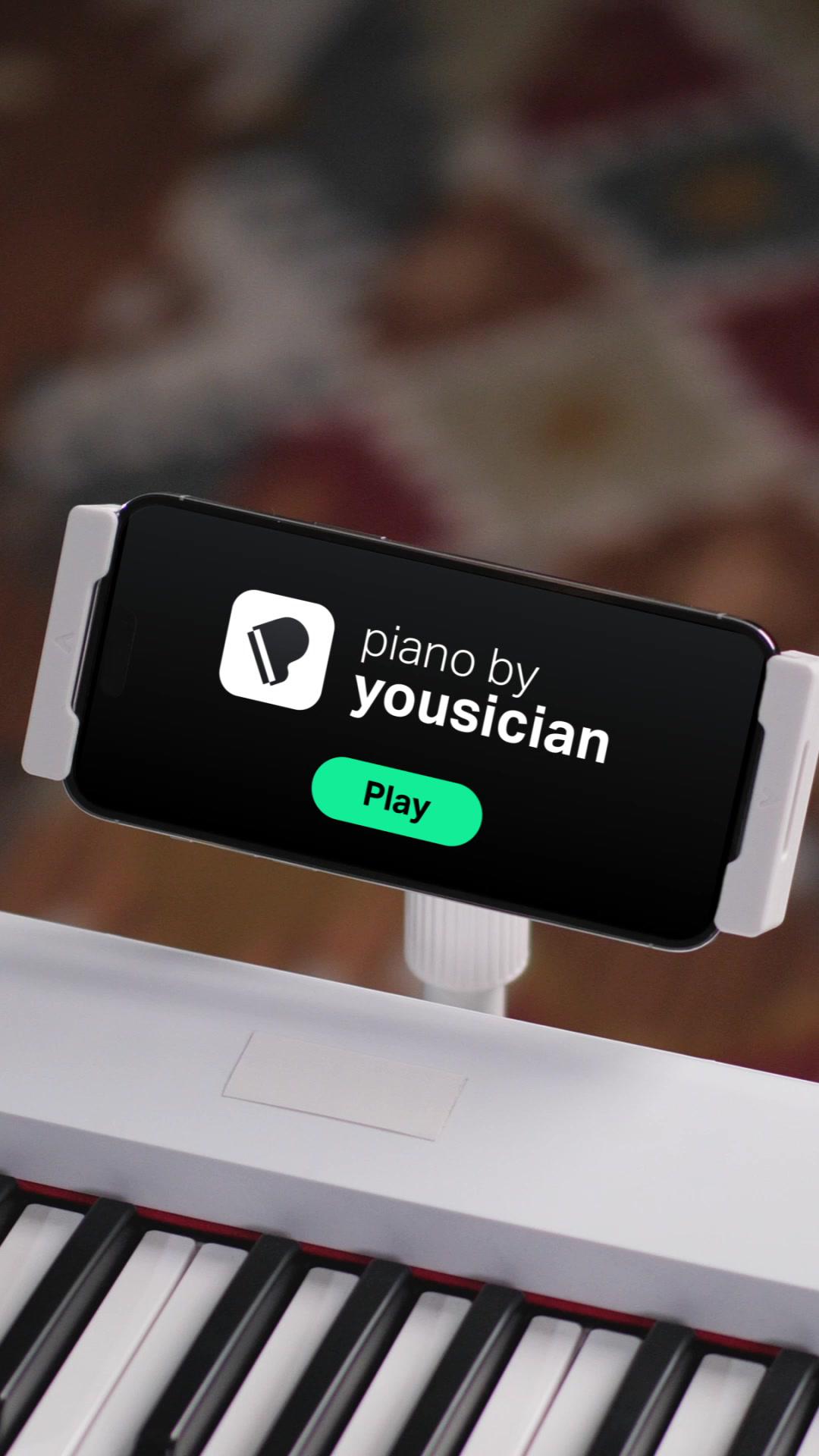 Want to level up your piano skills? Get Yousician and start playing today!
