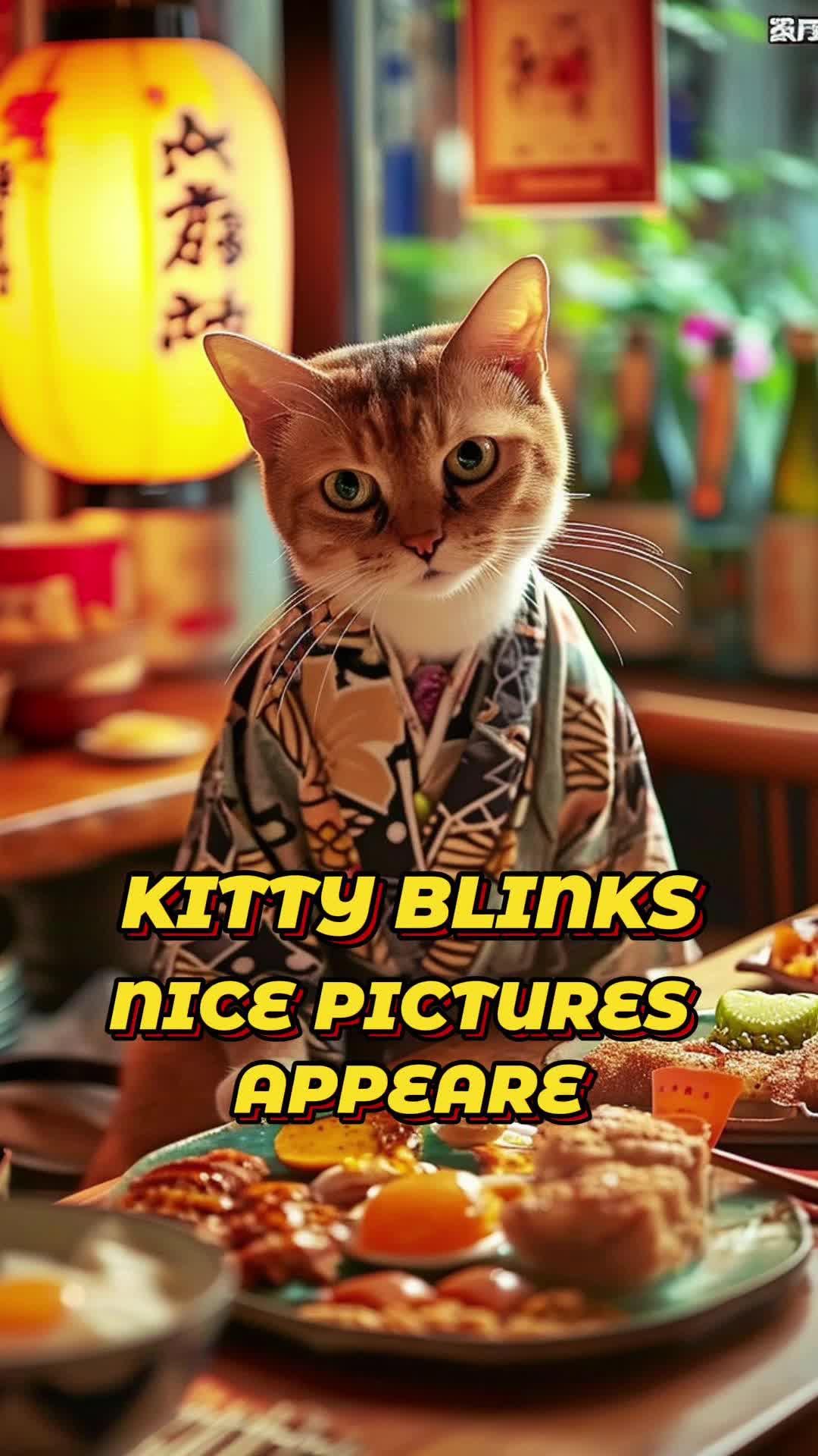 It's packed with loads of features specially designed to enhance your cat photos.！