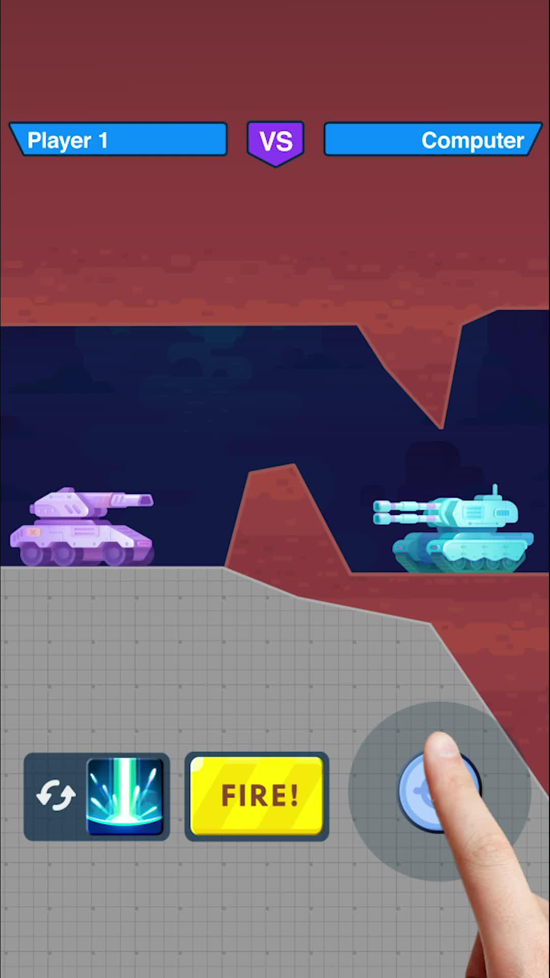 Tanks at your fingertips to win!