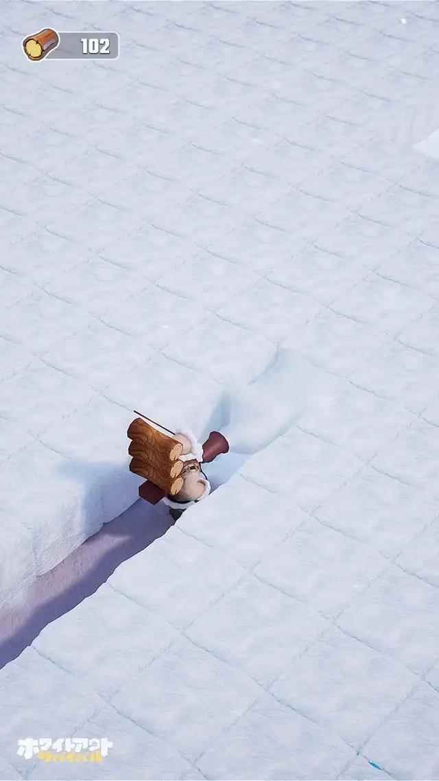 サバイバーたちを救出し、氷の世界で避難所を建ててください！