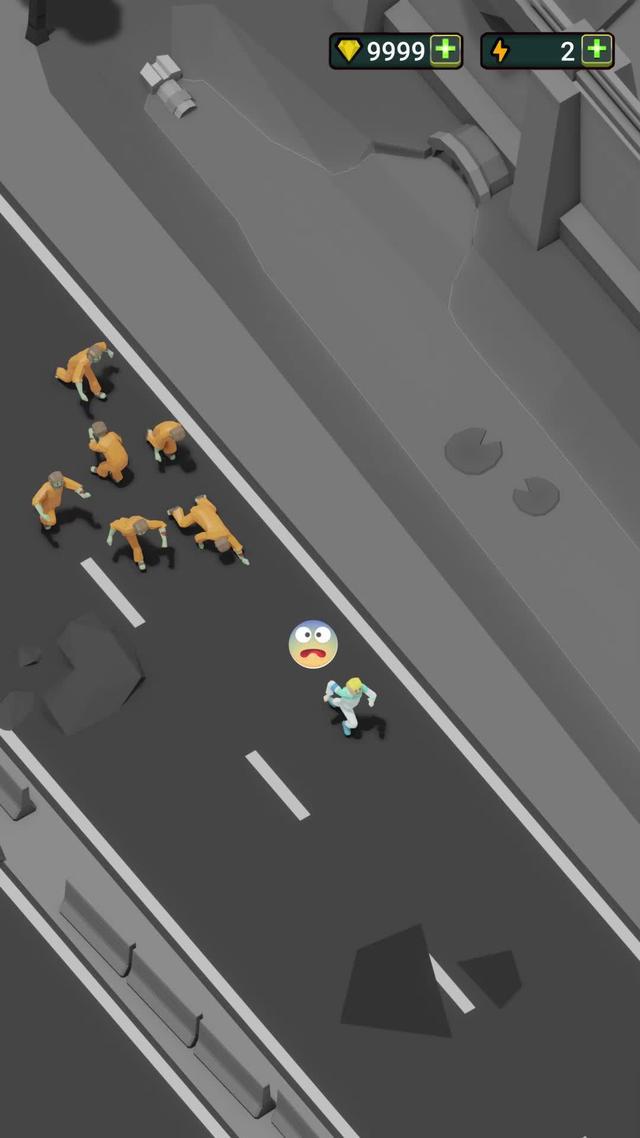 In this game you don't kill zombies, you heal them!