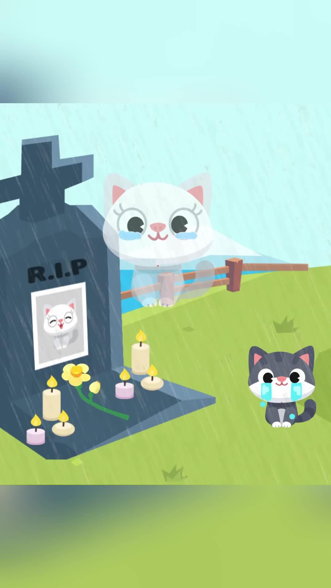 My mom was always by my side2.0🐱💗#fyp  #towntales  #lifestory  #game  #viral  #trending  #tocaboca