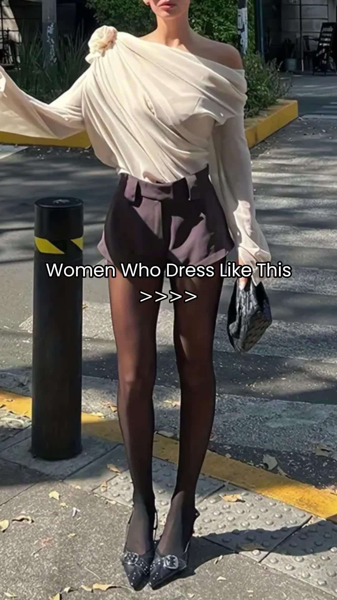 women who dress like this >>> #fyp #outfitinspo #outfits #fashion #chicstyle