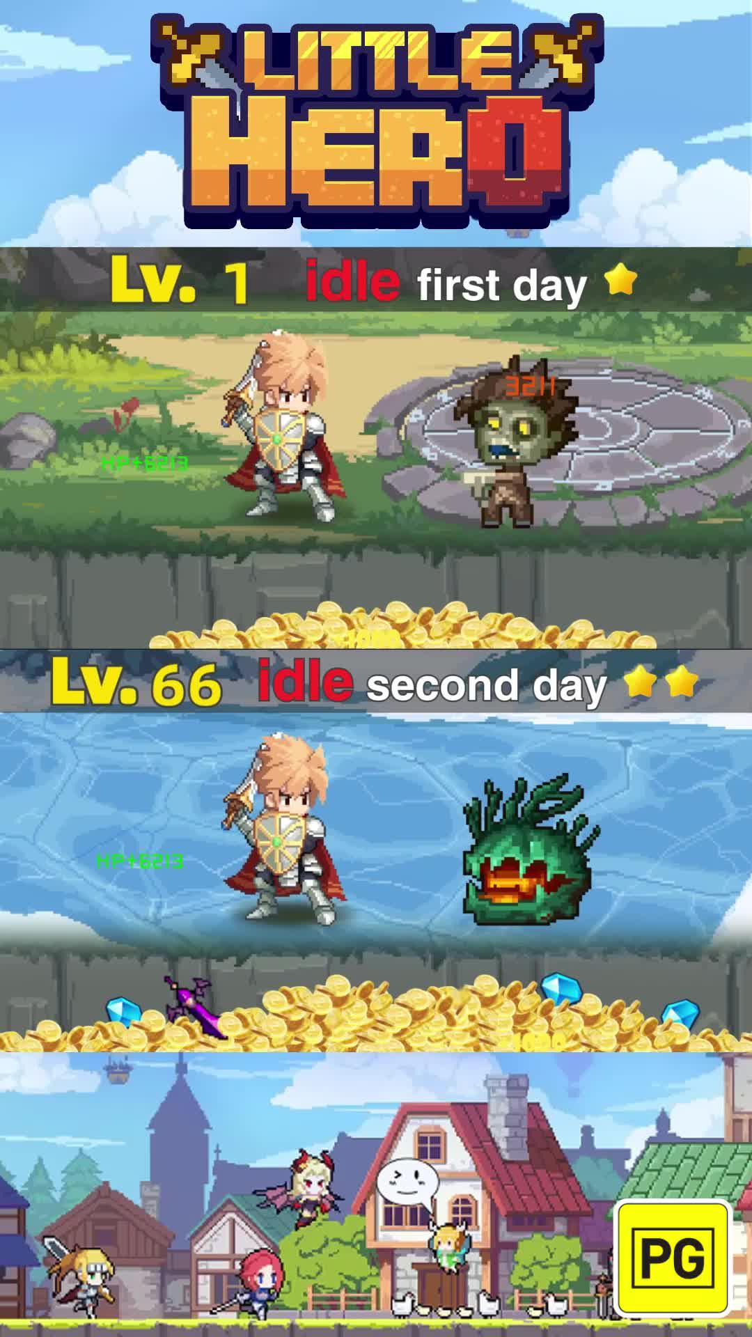 Legendary Idle RPG! AFK Games, Epic adventure awaits! Fight with your friends!