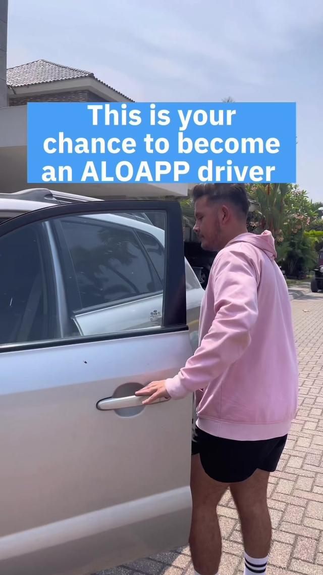 This is your chance to become an ALOAPP driver🚙💙 #aloapp #losangeles 