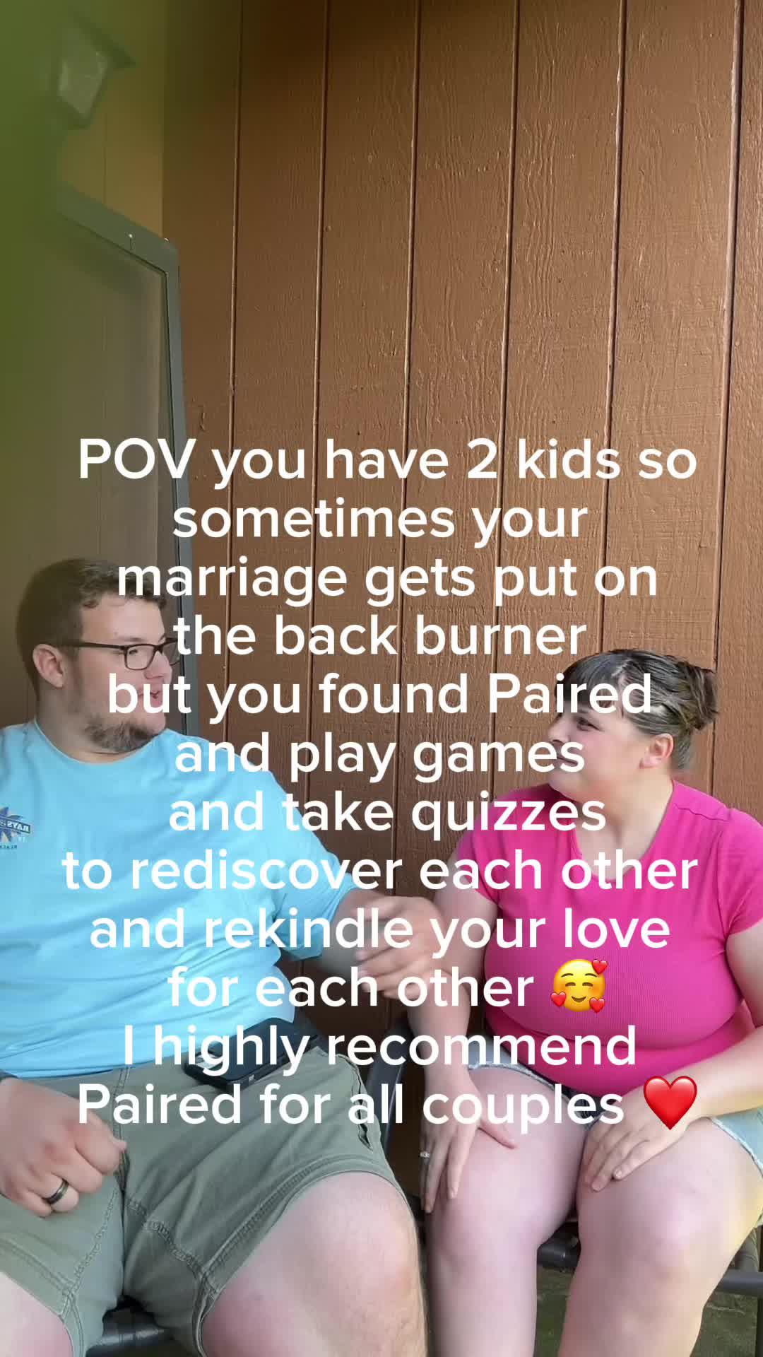 I need to thank the couples app Paired that helped me get through this.