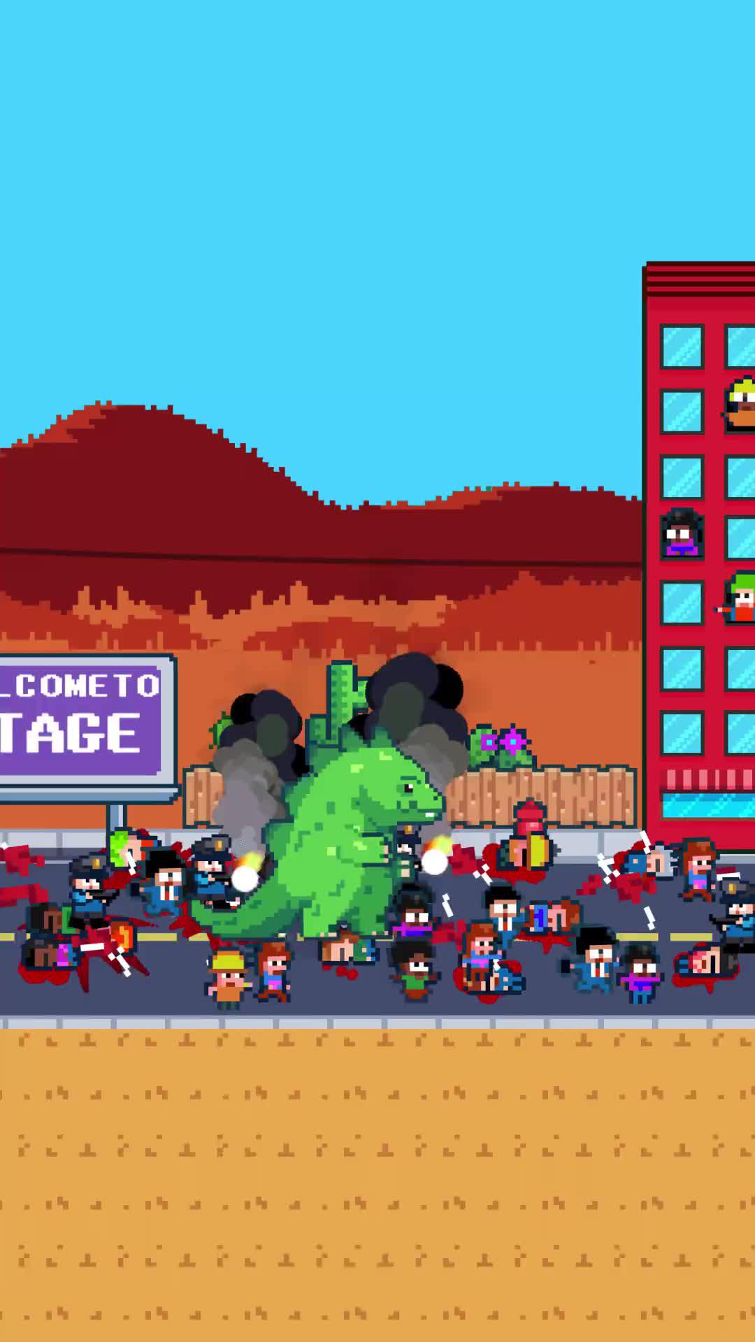 Become a Kaiju & Cause Colossal Carnage in this Rampage Inspired idle Game! 