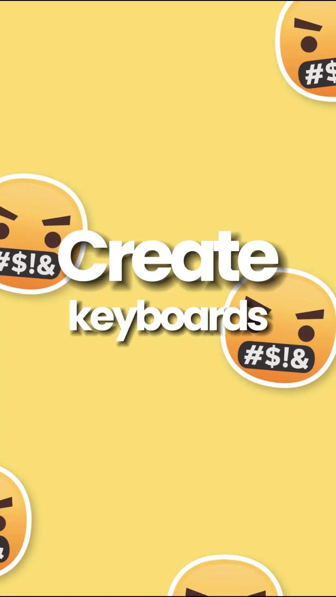 Emoji, special themes, textart... You can choose as you want