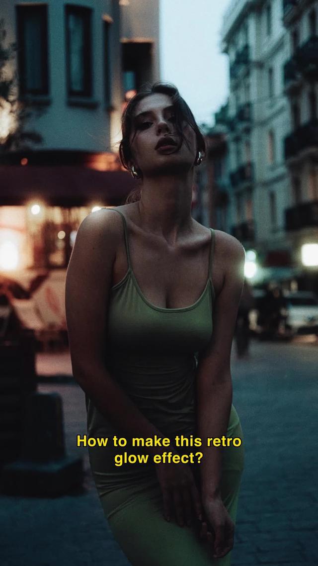 Professional presets in the Uplens app