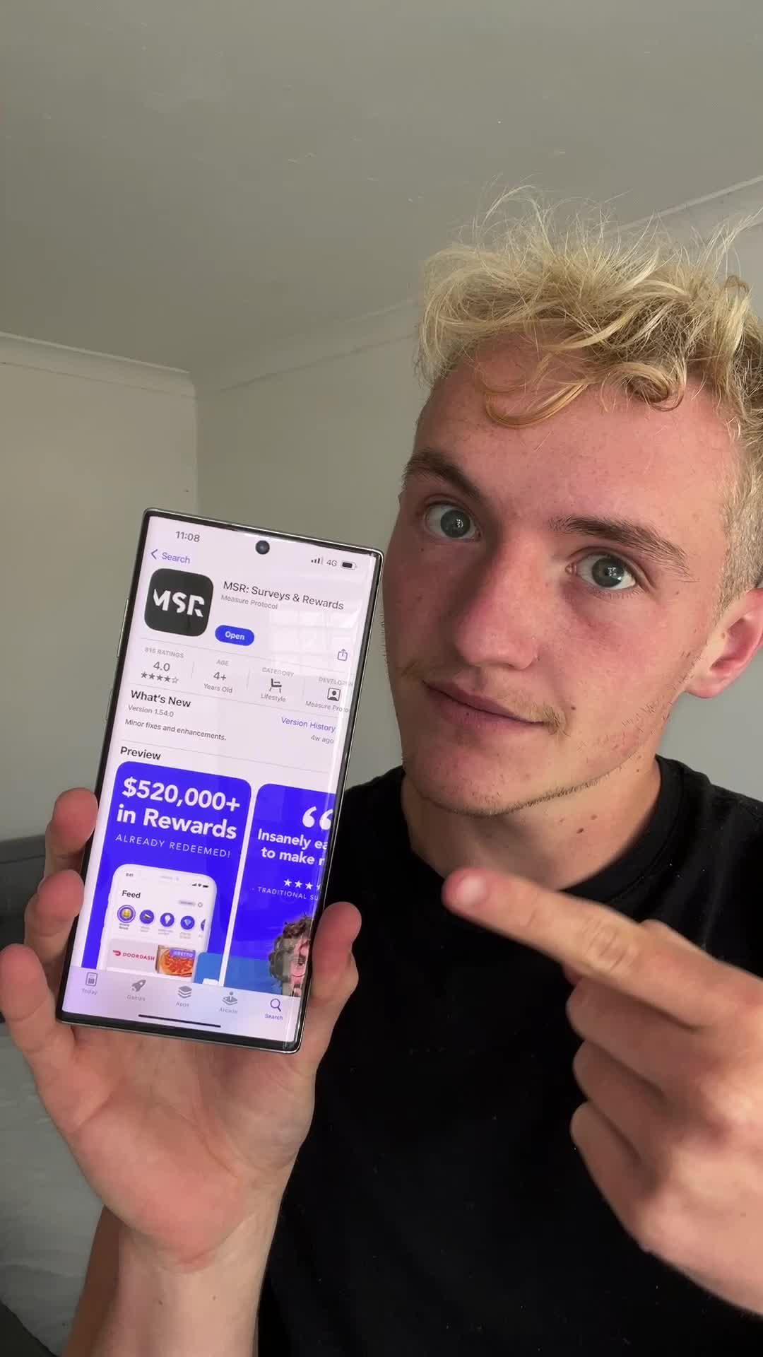 Turn smartphone habits into rewards! Introducing the MSR app…