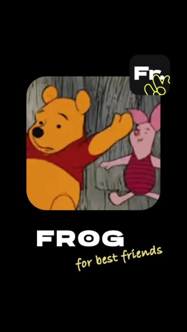 🍯Honey!! What is the stuff you wanna share with ur #buddy ? 😛 #frogapp #winniethepooh #friends #bff #socialmedia #newapp #fyp