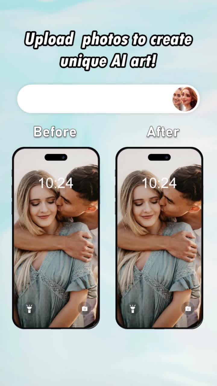 Turn photos into anime characters with just one tap!