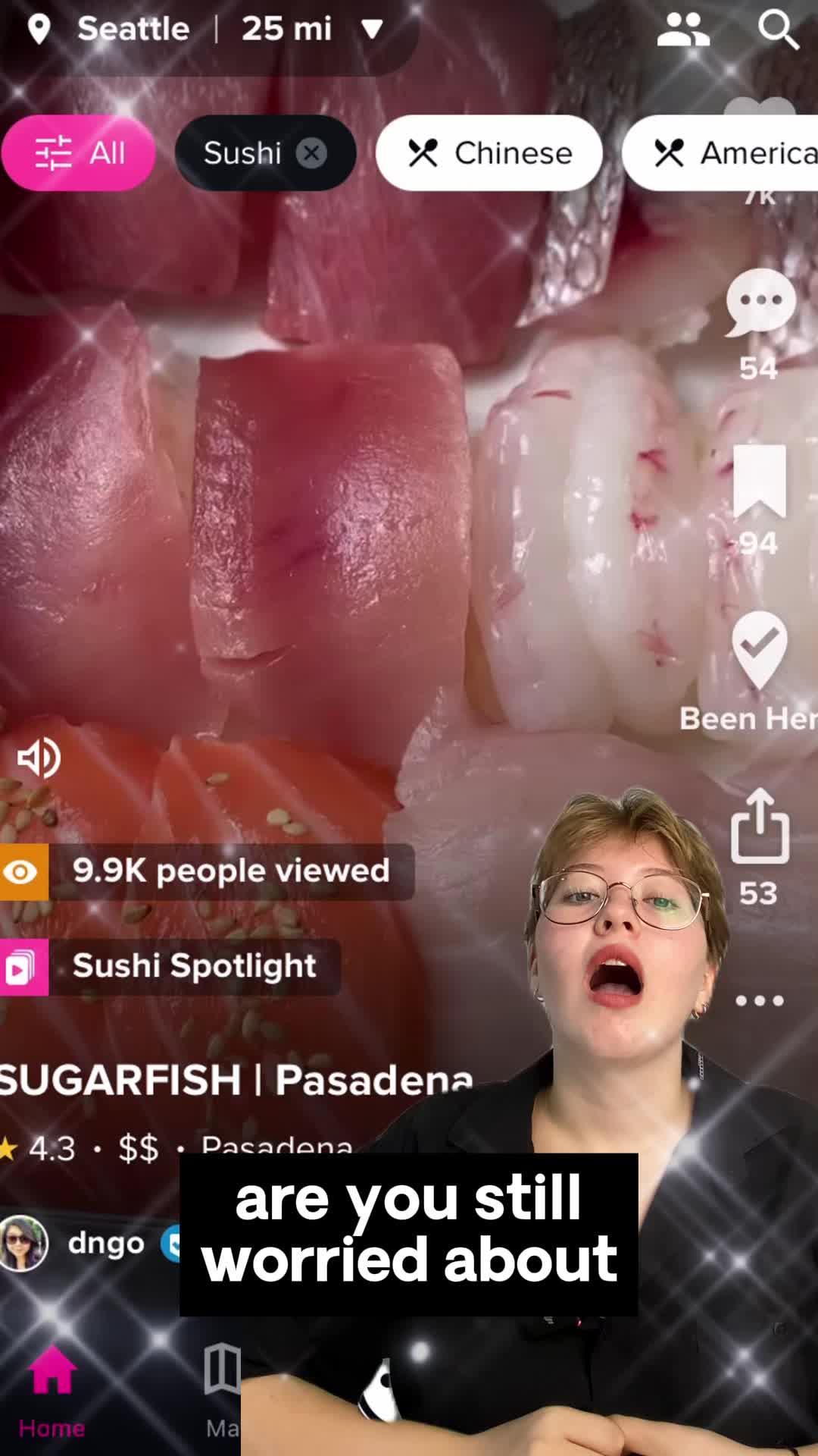 This is how i discover new restaurants before my friends