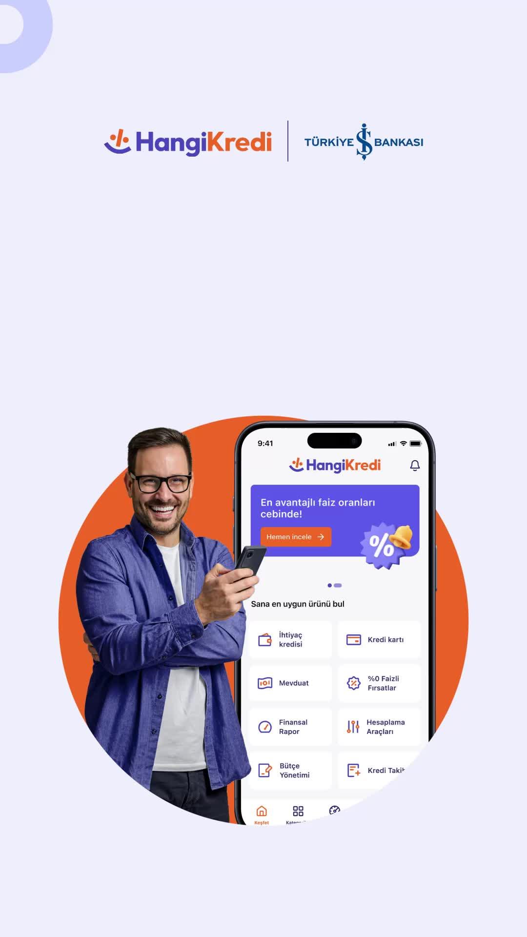 HangiKredi uygulaması ile keşfet!