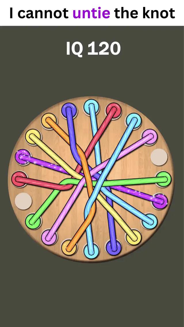 Can you untie the knot?