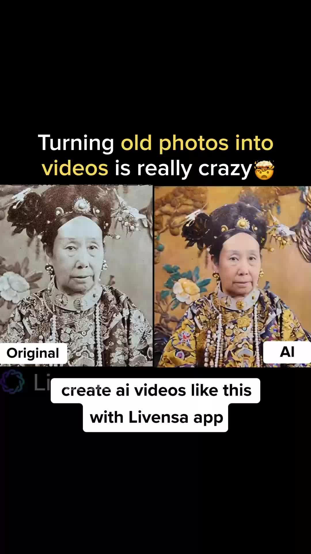 Create Al videos with your own words on mobile