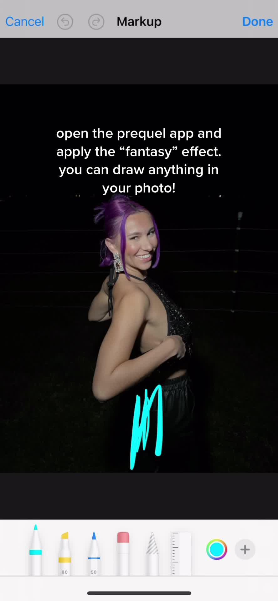 adding some sparkle to my pictures✨