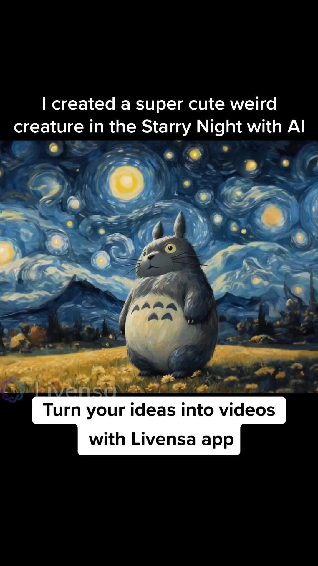 Create Al videos with your own words on mobile