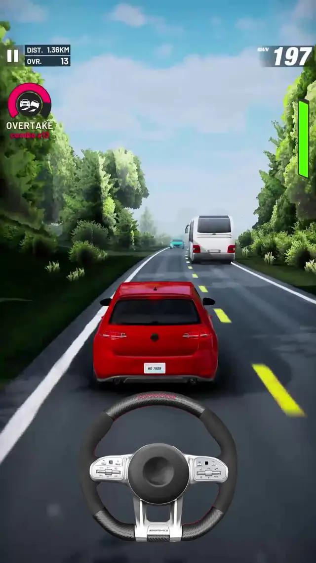 Nothing is better than overtake in the highway!