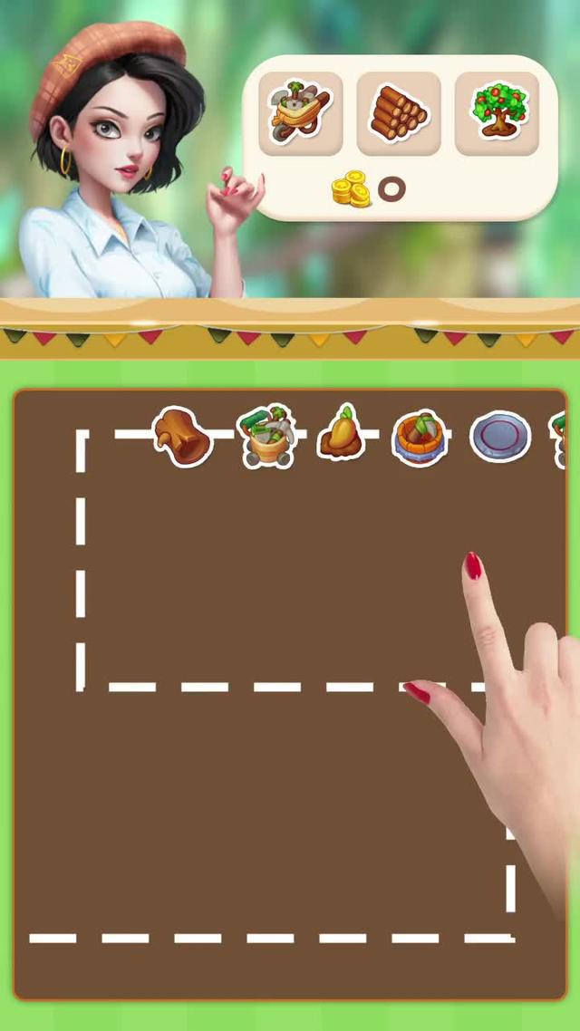 2-in-1 game, tap to merge