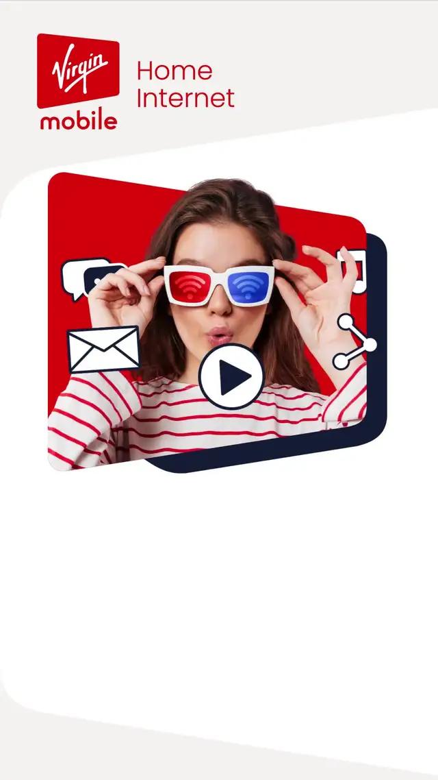 Virgin Mobile Home Internet: Hassle-free, contract-free, get it delivered in 60 minutes. 