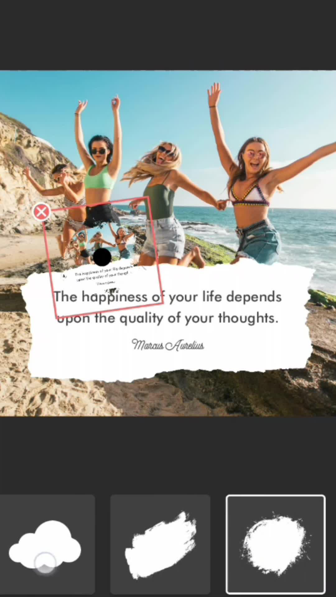 The only app for creating posters and stickers that you'll ever need.