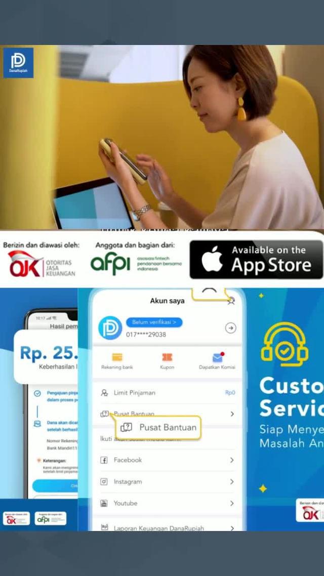 Jumlah pinjaman maksimum adalah 25 juta! Jangka Waktu Pinjaman 91-365 hari
Tanpa agunan/proses mudah