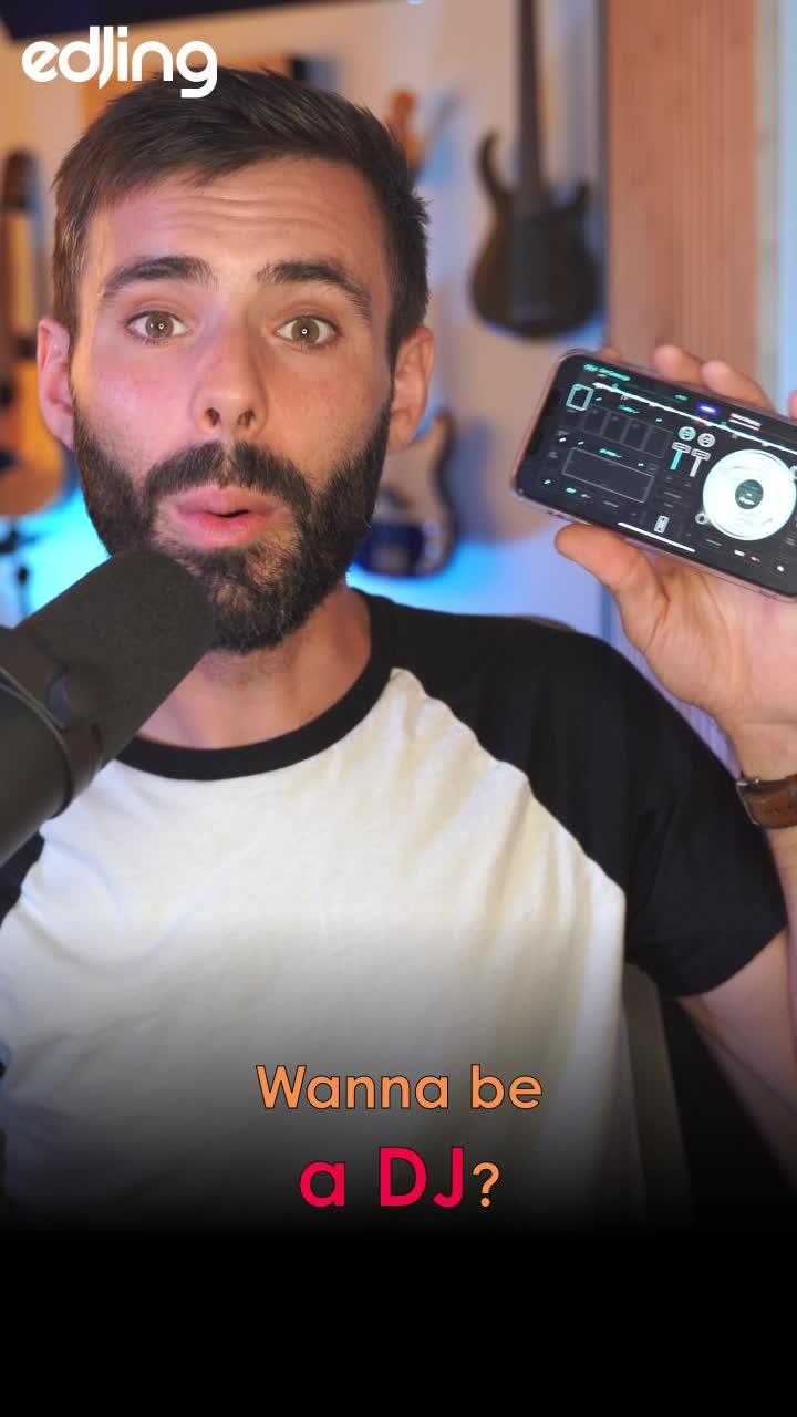 Djing has never been easier 😳 #djapp #howtodj #edjingmix #remix