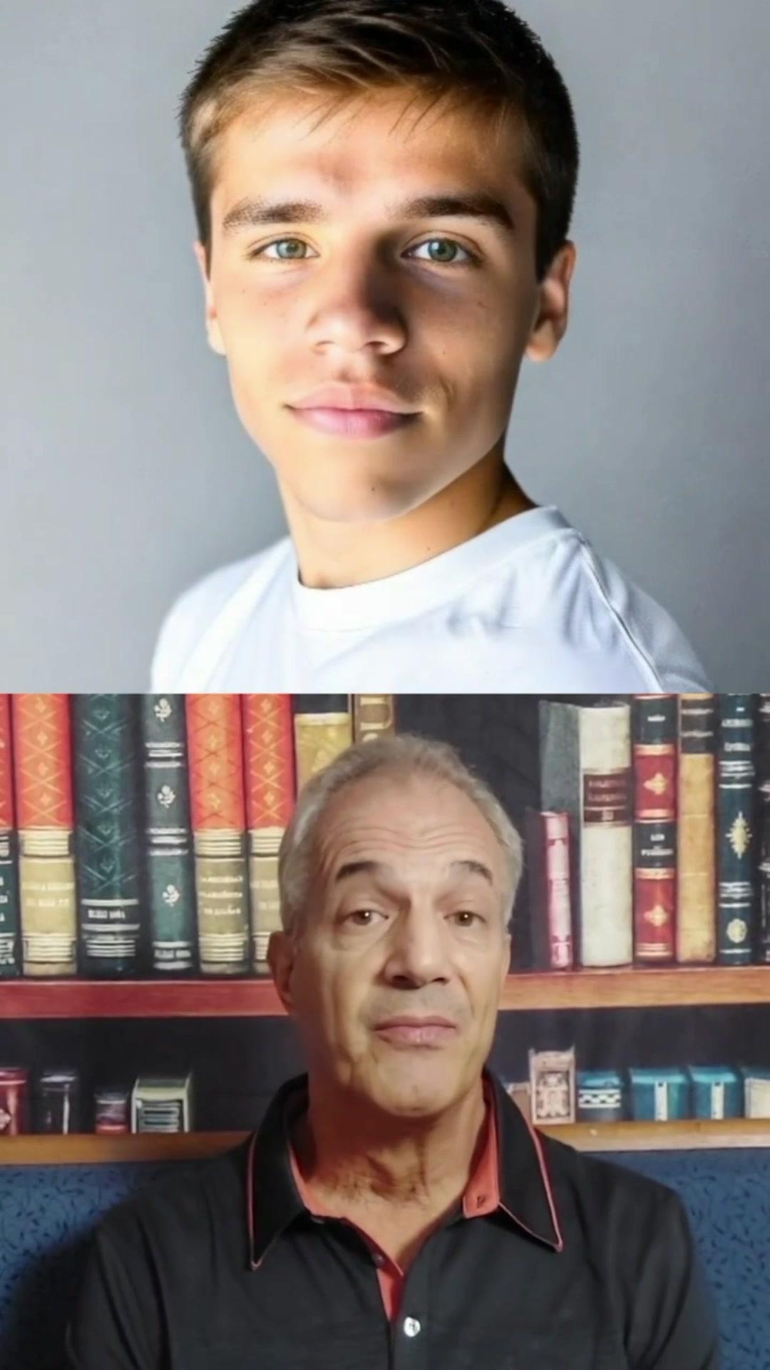 oh boy AI nails it every time! shocked with the results :exploding_head: #aging #remini #aiaging