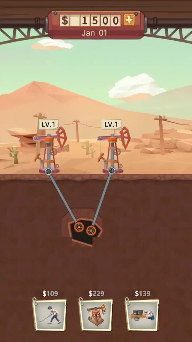 Take the challenge! Build an oil empire!