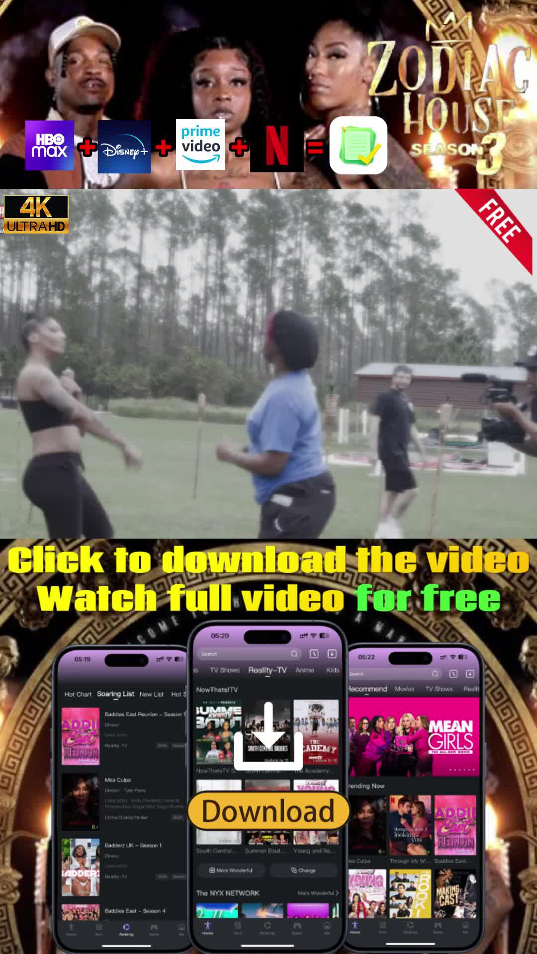 Watch movies, reality shows for free