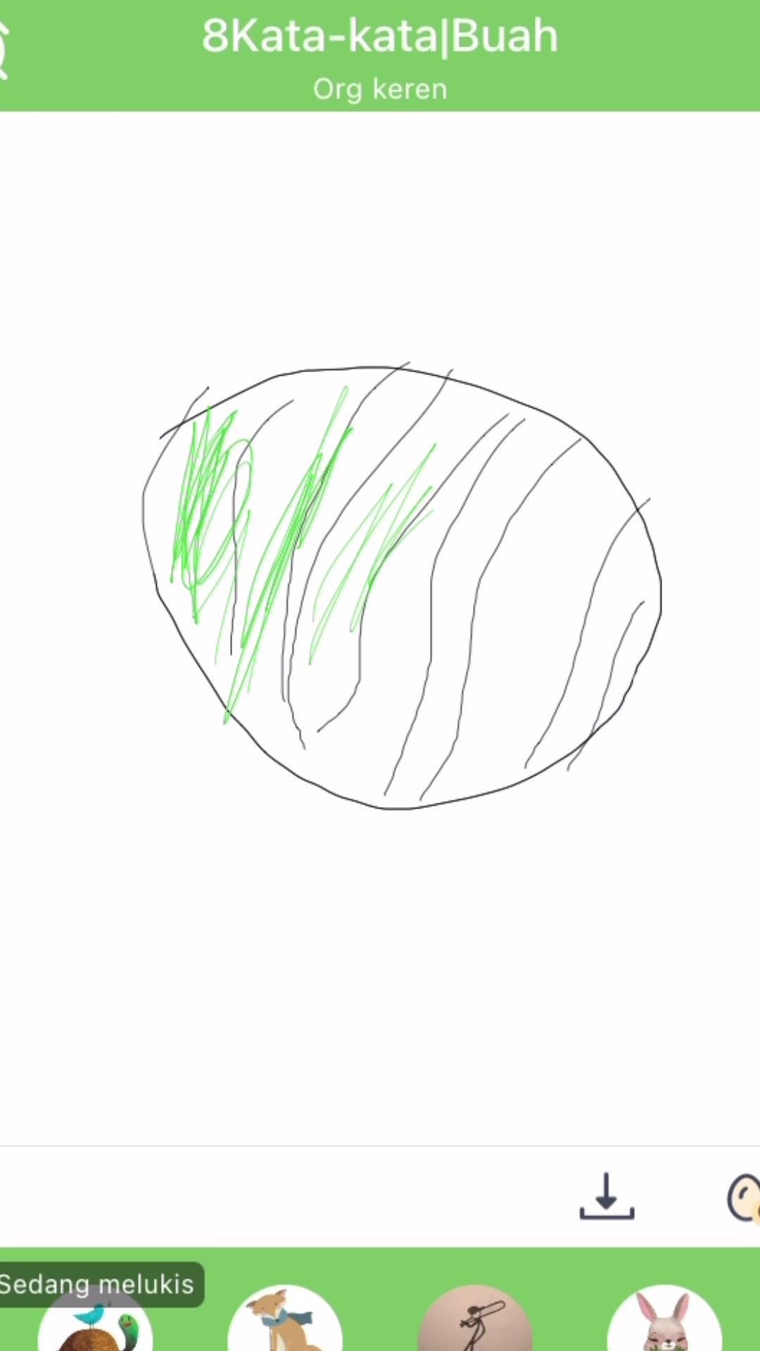 p adu gambar #WePlay #KeseruanWePlay #GuessMyDraw #DrawandGuess