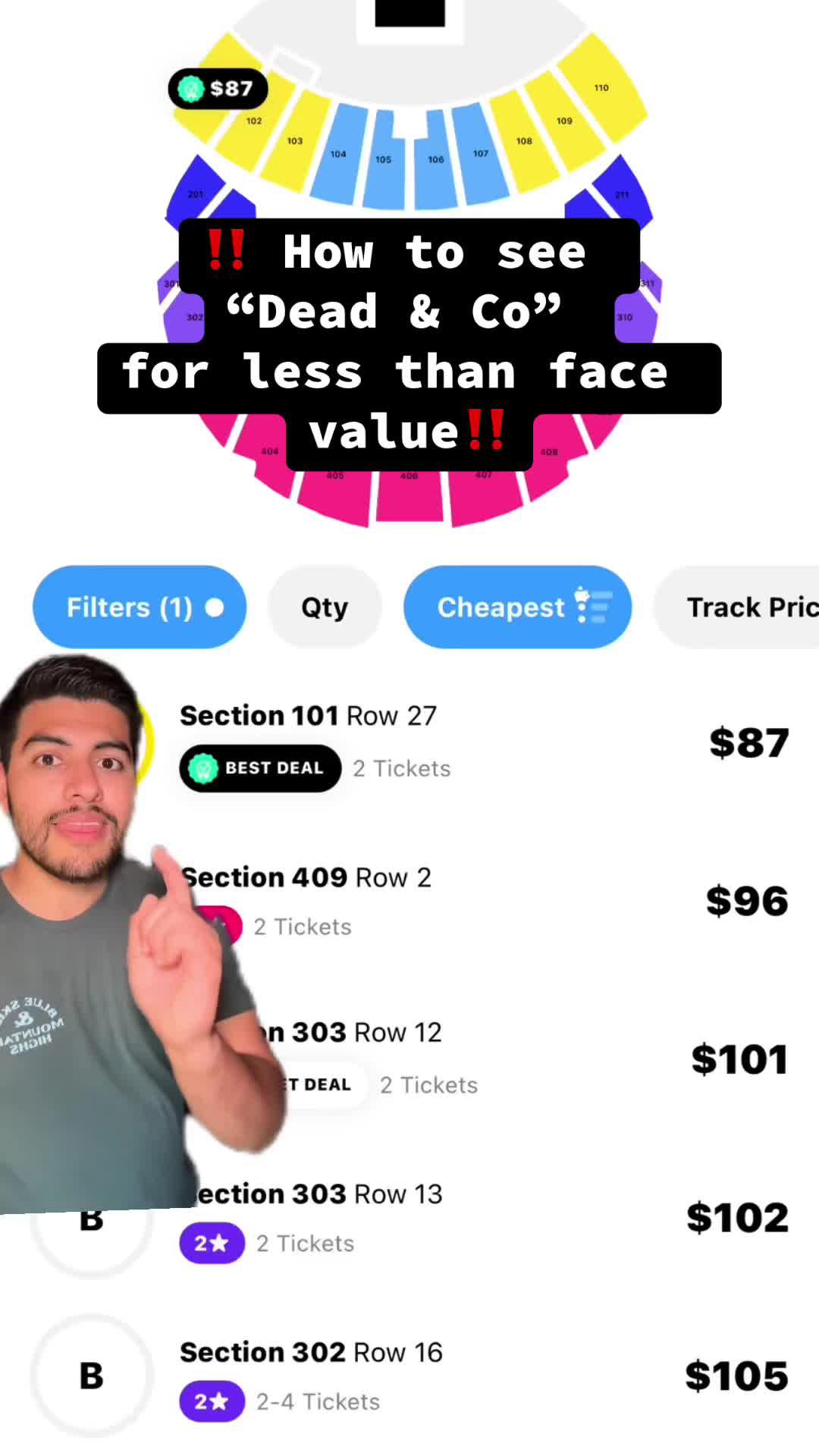 Want to see “Dead & Company” at the Las Vegas Sphere? Here’s how to get the best deals using @TickPick #spherelasvegas #lasvegas #vegas #concerts #sphere